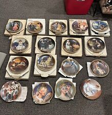 knowles collector plates norman rockwell picture