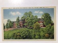 Vintage 1940 Edna Moore New Dormitory Mars Hill College Mars Hill  N C Postcard picture