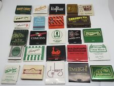Chicago Illinois City Lot of 25 FULL Unstruck Matchbook's / Matchbox picture