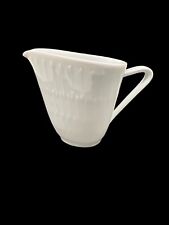 Vintage MCM Hutschenreuther Apart Creamer White Embossed Lines picture