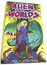 1988 ALIEN WORLDS 1 Shot Eclipse Comics Comic Book, VF Sci Fi Comic Nice Cond. picture