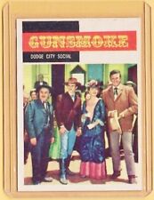 1958 TOPPS TV WESTERNS GUNSMOKE, BOOTS & SADDLES TRADING CARDS W/FREE SHIPPING picture