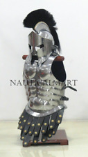 Medieval 300 roman spartan armor helmet w/ solid muscle armor jacket picture