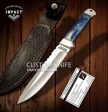 IMPACT CUTLERY RARE CUSTOM FULL TANG SKINNING KNIFE RESIN HANDLE- 1558 picture