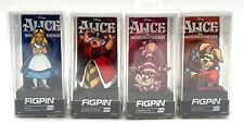 FiGPiN Alice in Wonderland Set of 4 Collectible Pins picture