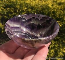 Amethyst Bowl Crystal Bowl Hand Carved Bowl Gemstone Healing Bowl 3 Inches picture