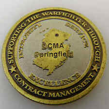 DEFENSE CONTRACT MANAGEMENT AGENCY DCNA SORINGFIELD CHALLENGE COIN picture