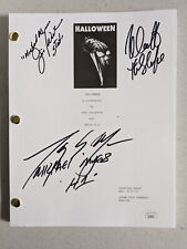 James Jim Winburn Moran Castle 3x Signed Halloween SCRIPT Michael Myers JSA COA picture