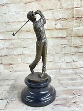 Ben Hogan Male GOLFER Sports Memorabilia Golf Club Art PGA Bronze Marble Figure picture