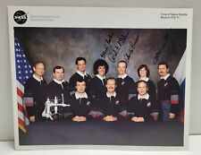 Rare Hand Signed Space Shuttle STS-71 Atlantis Crew  NASA Photo picture