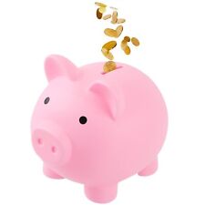 GADIEDIE Large Piggy Banks, Cute Plastic Pig Money Box, Piggy Bank picture