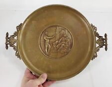 Antique French Solid Bronze Tazza signed Emile Louis Picault Neoclassical Design picture