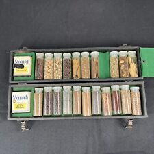 Antique Monarch Finer Spices Salesman Sampler In Case picture