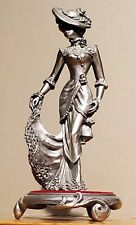 Pewter Figurine Agathe Collection Frou-Frou Les Etains du Prince Made in France. picture