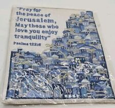 Jerusalem Psalm Wall Tapestry 5x7 picture