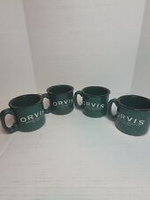 Orvis Coffee Mugs Set Of Four Green/Black picture