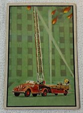 1952 Bowman Firefighters #50 - Modern Hook And Ladder picture