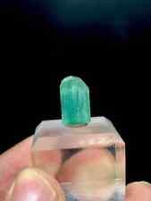 Natural Blue Green Tourmaline Crystal from Afghanistan - Weight : 6.50 cts Size picture