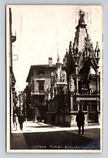 1921 RPPC Scaliger Tomb Tombe Scaligere Verona Italy Postcard picture