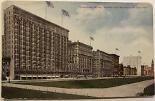 Antique Postcard 1911 Chicago Illinois Congress Hotel Annex & Auditorium, Hammon picture