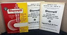 L.S. Starrett Precision Tools Four Edition Catalog No 27 & 2 Bulletin No.132W picture