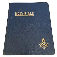 Holy Bible Hertel 1963  Masonic  Cyclopedic Indexed Red Letter Never Written In picture