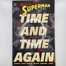 Superman Time and Time Again SC TPB - 1st Edition - Ordway - Jurgens - 1994 - NM picture