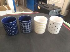 L👀K 4 Mid Century Modern Ceramic Coffee Mugs Cups Made in Japan picture