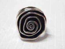 VINTAGE MODERNIST MEXICAN / SOUTHWEST  STERLING SILVER RING sz: 7 1/4 picture