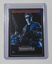 Terminator 2 Limited Edition Artist Signed “Judgement Day” Trading Card 4/10 picture