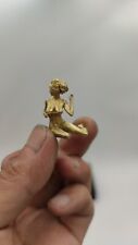 Chinese Bronze Copper Statue Hand Carved Beauty Ancient Ladiesl Figurine picture