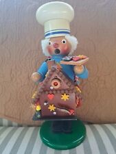 Steinbach Smoker The Gingerbread Baker Music Box Vintage Heirloom picture