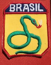 WW2 BRAZIL PATCH F.E.B. SNAKE SMOKING US 5TH ARMY FEB Expeditionary Force Italy picture