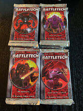 Sealed WOTC BATTLETECH CCG Unlimited Edition Booster Pack WOC 6305 29 Remaining picture