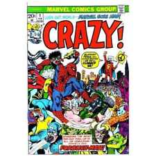 Crazy (1973 series) #1 in Near Mint minus condition. Marvel comics [f, picture