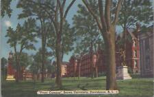 Postcard Front Campus Brown University Providence RI Rhode Island  picture