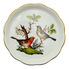 Herend Rothschild Vintage Small Round Trinket Dish Birds picture
