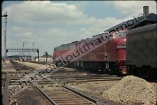 Orig. Slide Gulf Mobile and Ohio GM&O 880B EMD F3A 5-12-69 South Joliet ILL picture