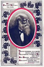 William Cullen Bryant Postcard - American Poet And Journalist - 1914 picture