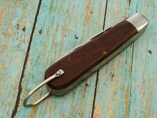 VINTAGE KLEIN TOOLS CHICAGO IL USA TL29 ELECTRICIANS FOLDING POCKET KNIFE KNIVES picture