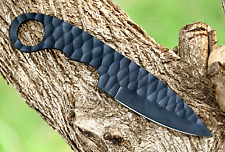 Custom Made Tactical Hunting Knife Blank Blade -Forged Carbon Steel Blade 2715 picture