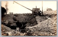 Real Photo Construction Coffer Dam Orwell Salmon River New York NY RP RPPC D352 picture
