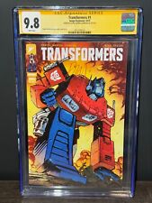 🔥Transformers #1 CGC SS 9.8 signed by Daniel Warren Johnson🔥 picture