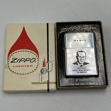Vintage 1968 Zippo Lighter BOYLE PRESIDENT UNITED COAL MINE WORKERS UMWA picture