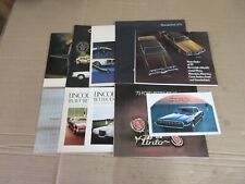 Vintage Lot of 10 Ford Lincoln Mercury 1967-1973 Dealer Sales Brochures  E9 picture