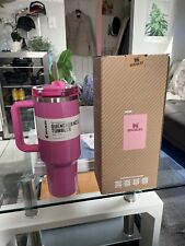 SAME DAY NEW Stanley x Starbucks Winter Pink 40oz Tumbler 2024 Target Exclusive picture