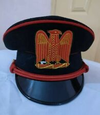 WW2 WWII ITALIAN FASCIST OFFICER VISOR / HAT / CAP Reproduction picture