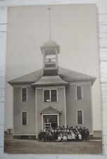 Antique Postcard 1910 South Dakota Schoolhouse picture