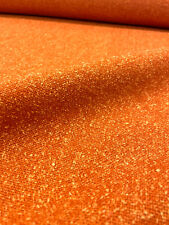 2.625 yards Bright Orange Rustic Woven Wool Blend Upholstery Fabric picture