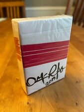 Red Stripe Playing Cards Deck by Omar Renfro; New Sealed picture